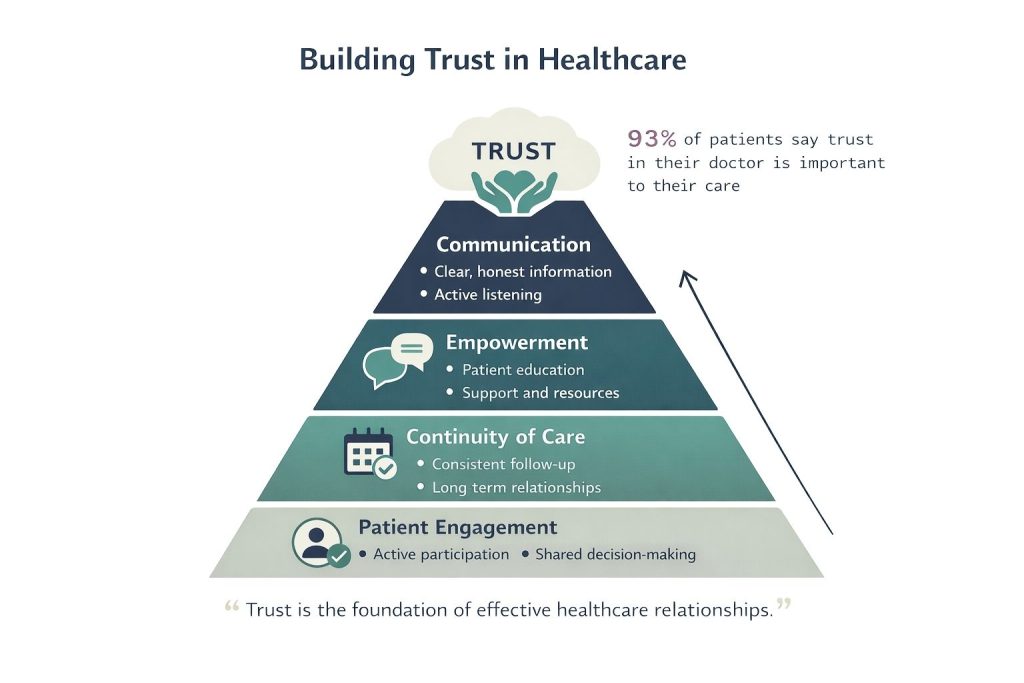 Building trust in healthcare